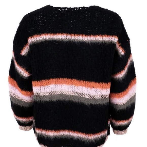 Tori Brushed Striped Cardigan - Picture 3 of 4